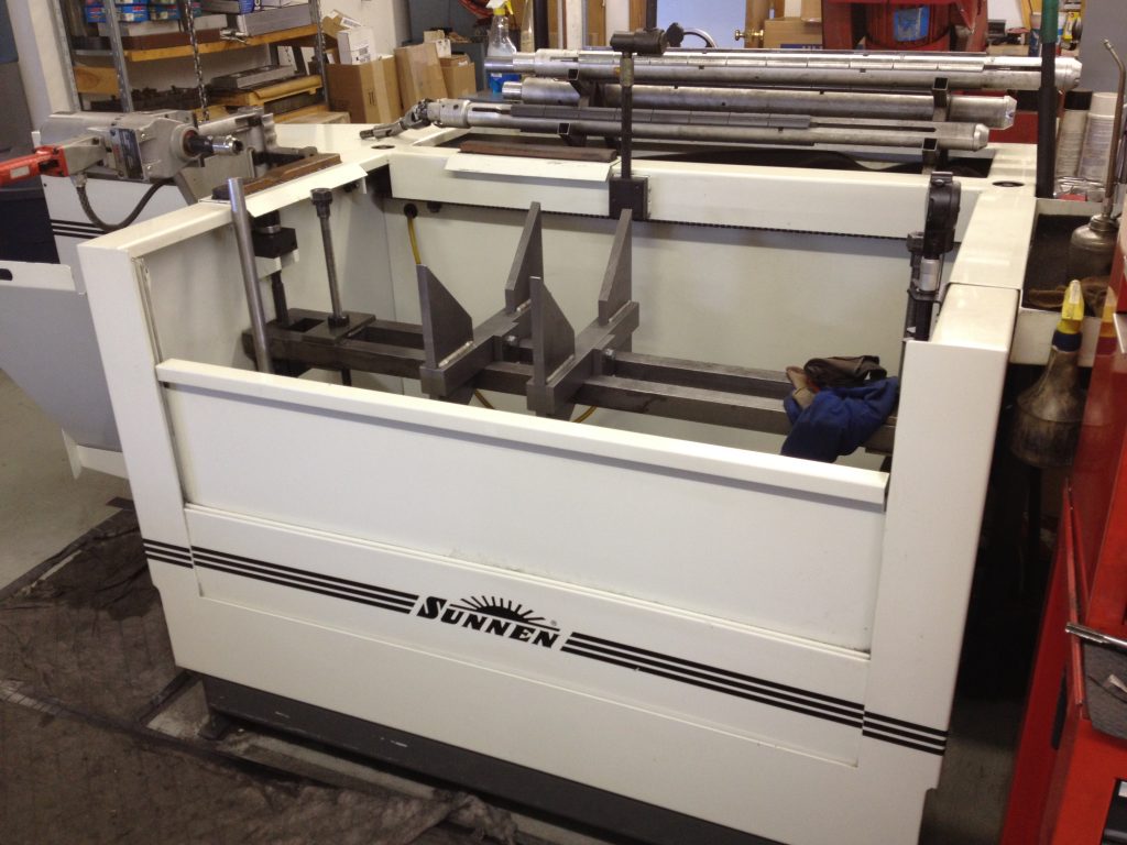 Line Boring and Honing Harris Engines